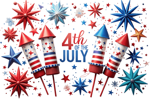 Download 4th of July Fireworks Celebration - Celebration Collection