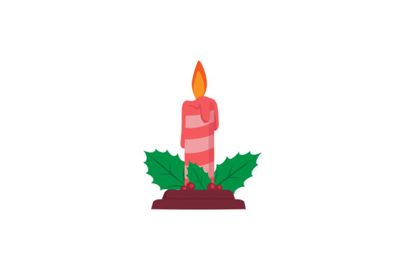 Download Christmas Day Decoration with Cnadle - Premium Resources