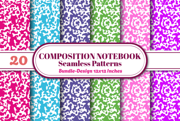 Download Composition Notebook Seamless Pattern 20 - Pattern Collection