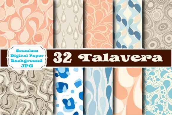 Download Talavera Digital Seamless Patterns - Pattern Collection