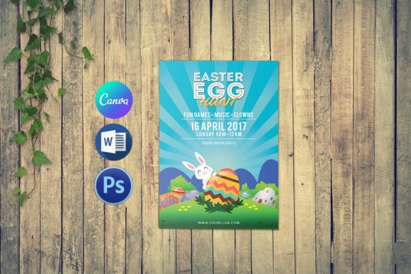Download Easter Celebration Party Flyer - Celebration Collection