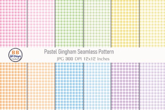 Download Pastel Gingham Pattern Seamless Paper - Pattern Collection
