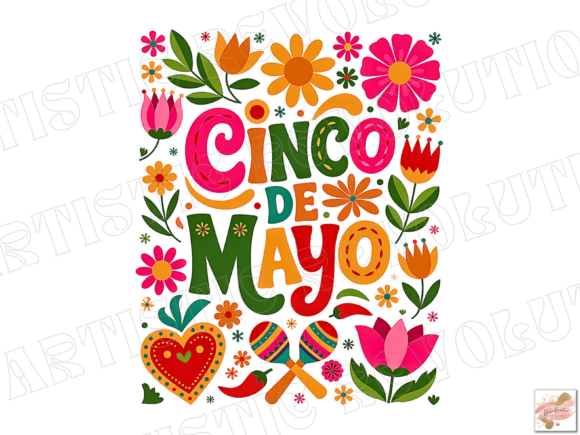 Download Cinco De Mayo Boho Floral Mexican Design - Mexican design Collection