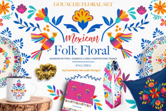 Download Mexican Folk Art Pattern &amp; Graphic - Pattern Collection